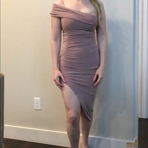 Mauve Bodycon Dress